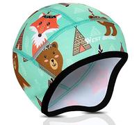 ICOCOPRO Berretto invernale da bicicletta, per bambini, invernale, da ciclismo, sotto il casco, per lo sport, per tutte le attività all'aria aperta, 3, 52.0 cm
