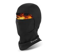ICOCOPRO Passamontagna per bambini invernale - antivento Balaclava bambini - Calda maschera da sci nero - Maschera da sci per bambini - Cappello da sci - Berretto da ciclismo sotto il casco, Nero ,