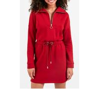 ICode Candy Red Zip-neck Sweatshirt Dress Taglia: 34 | Abiti Mini Outlet | Donna | Rosso