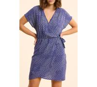 ICode Navy Patchwork Print Dress Marine Taglia: 34 | Abiti Mini Outlet | Donna | Blu