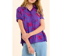 ICode Palm Tree Print Indigo Top Indigo Taglia: M | Magliette intime Outlet | Donna | Blu