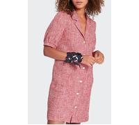 ICode Winter Crimson Tweed-look Dress Taglia: 40 | Outlet | Donna | Rosso