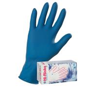 Linea Premium EHRP / XL Guanto Latex, Blu Hi Risks, Powderfree, XL