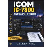 ICOM IC-7300 MADE EASY FOR BEGINNERS: Step-by-Step Guide to Expert Setup, Essential Tips, and Peak Performance for Your Radio Experience