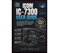 ICOM IC-7300 USER GUIDE - 2026 EDITION: Learn SDR Controls, Filters, FT8, CW, SSB, Antenna Matching, and Troubleshooting to Make Reliable Contacts and Operate with Confidence