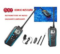 ICOM IC-M25 EURO RICETRASMETTITORE VHF NAUTICO GALLEGGIANTE E LAMPEGGIANTE