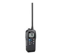 Icom M25EVO Black Marine VHF Radio | Galleggiante | Impermeabile | Ricarica USB | Leggera | Lunga durata della batteria | Elementi essenziali per la nautica