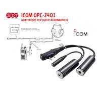 ICOM OPC-2401 ADATTATORE PER CUFFIE AERONAUTICHE