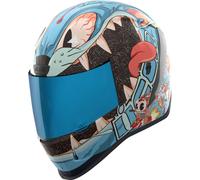 Icon 0101-17388 Airform Mips Nine Lives Casco Integrale 2XL Blu