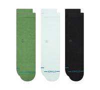 Icon 3 paia di calzini Crew blu ghiaccio Stance Uomo M