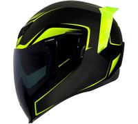 Icon Airflite Crosslink, casco integrale S male Giallo Fluo/Nero