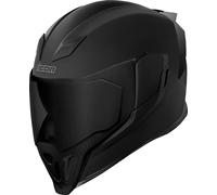 Icon Airflite Dark Casco, nero, taglia S per maschi