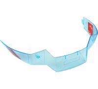 Icon Airflite Dayglow Neon Spoiler posteriore, blu per maschi