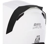 Icon Airflite matt Spoiler posteriore, nero per maschi