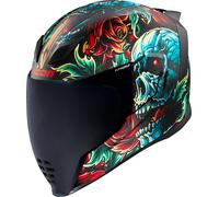 Icon Airflite Omnicrux MIPS Casco, nero/rosso/blu, Taglia M (57/58)