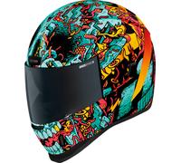 Icon Airform Mips Munchies, casco integrale L male Blu/Giallo/Rosso
