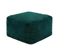 icon Soul Theo - Pouf a sacco in cordo, pouf in velluto a coste, per soggiorno, camera da letto, poggiapiedi