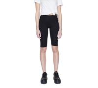 Icon Black Cotton Bermuda Shorts - IT40|S