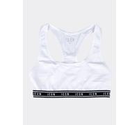 ICON Brassiere in cotone bielastico con elastico esterno logato IWU03