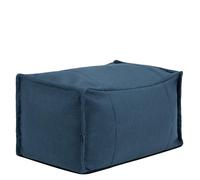 icon Bud Pouf Poggiapiedi, Blu Denim, Pouf de Esterno, Tessuto Resistente All'acqua, Piccolo Pouf Sacco con Riempimento Incluso, Gardino, Sedia de Gardino, Mobili da Gardino, Terrazza