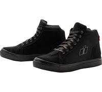 Icon Carga Scarpe da moto, nero, Taglia 44