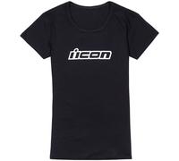 Icon Clasicon, maglietta donna XXL male Nero/Bianco
