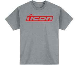 Icon Clasicon, maglietta M male Grigio/Rosso