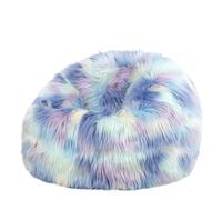 icon Classico Pouf Bambini, Unicorno, Pelliccia Falsa, Poltrona Sacco con Riempimento Incluso, Pouf Sacco, Sedia Bambini, Mobili Camera da Letto