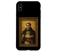Icon cristiano cattolico di Saint Thomas Aquinas Custodia per iPhone XS Max
