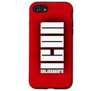 ICON | CUSTODIA COVER CASE IN POLICARBONATO ROSSA DEEP RED Custodia per iPhone SE (2020) / 7 / 8