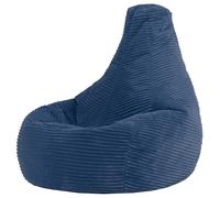 icon Dalton Poltrona a sacco per bambini, colore blu denim, con imbottitura inclusa, per ragazze e ragazzi, sedia per bambini, decorazione per la stanza dei giochi, accessori per la camera da letto