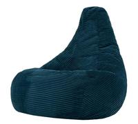 icon Dalton - Pouf grande reclinabile in corda, color foglia di tè, XXL, per adulti, con imbottitura inclusa, comoda sedia, arredamento per soggiorno e camera da letto