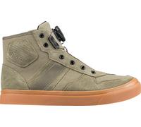 Icon Dog Days CE Scarpe da motociclismo, verde, taglia 45 46 per maschi