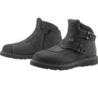 Icon El Bajo 2 Scarpe da moto, nero, Taglia 45,5