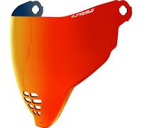 Icon FliteShield DOT, scudo specchiato male Rosso A Specchio