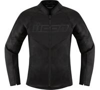 Icon Hooligan Giacca tessile moto donna, nero, taglia M per donne