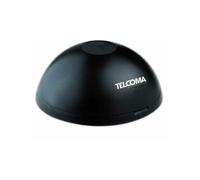 ICON - Lampeggiatore LED 24-230V con calotta arancione ed antenna integrata C...