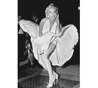 Icon Marylin Monroe Gonna Grande Poster Stampa Muro ART2 Misura A4 A2 A1 A0