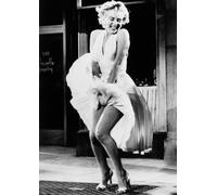 ICON MARYLIN MONROE GONNA Stampa Poster WALL ART Taglie A4 A2 A1 A0