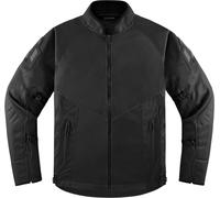 Icon Mesh AF 2023 Giacca tessile moto, nero, Taglia S