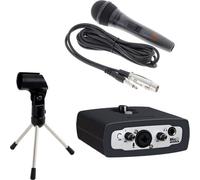 Icon MicU ProDrive III USB Audio Interface + Microfono + Supporto da Tavolo + Morsetto