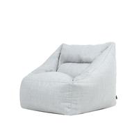 icon Natalia Pouf Poltrona, Grigio, Pouf de Esterno, Poltrona Sacco con Riempimento Incluso, Tessuto Resistente All'acqua, Sedia de Gardino, Mobili da Gardino, Terrazza