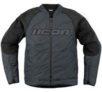 Icon Overlord3, giacca in tessuto XL male Grigio/Nero