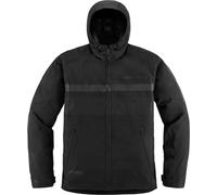 Icon PDX 3 Giacca tessile moto, nero, Taglia M