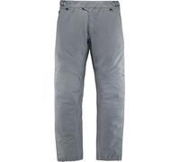 Icon PDX 3 pantaloni tessili moto impermeabili, grigio, Taglia XXL