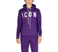 Icon Purple Cotton Hoodie - IT44 | S