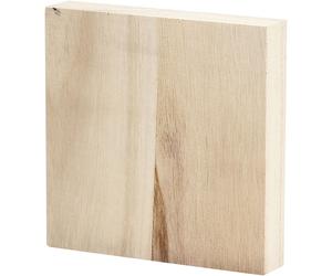 Icon, size 9,6x9,6 cm, thickness 20 cm, Empress Tree, 1pc
