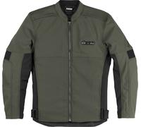 Icon Slabtown Giacca tessile moto, Verde/Nero, Taglia L