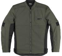 Icon Slabtown Giacca tessile moto, Verde/Nero, Taglia M