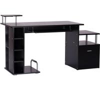 Icon Space Scrivania Ufficio Moderna Dimensioni 152x60x88 cm colore Nero